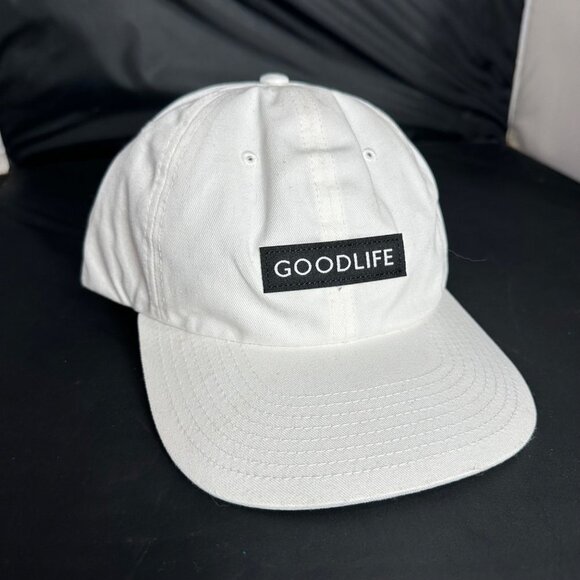 Goodlife Accessories - Goodlife White Curved Brim Box Logo Adjustable Baseball Cap Casual Hat